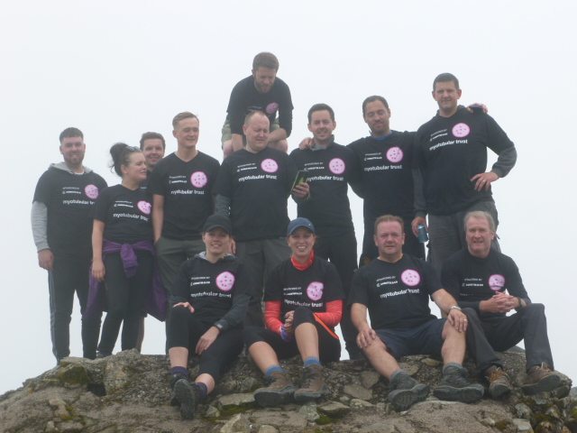 Christie take on highest mountain in Britain