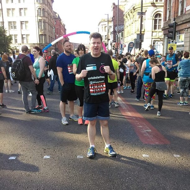 Patrick has been running….a lot…in memory of Joshua