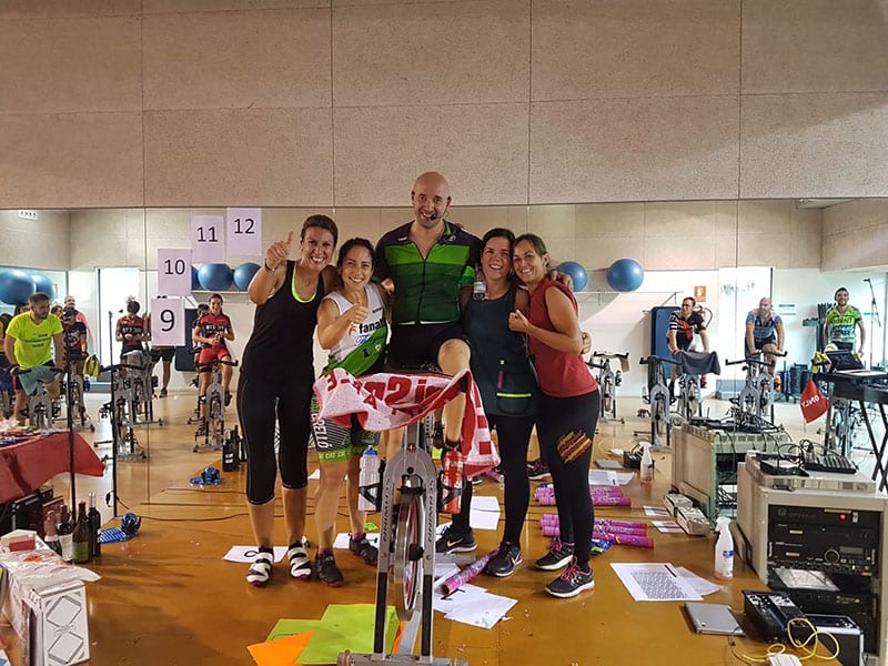 12 HOURS OF NON-STOP PEDALLING