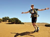Rob’s thirty-third place in the Six Desert Marathons ‘Toughest Footrace On Earth’, is dedicated to Will